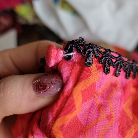 Siddhartha Bansal Sanya Ruffled Blouse from Anthropologie Women's Size XL - Picture 14 of 16